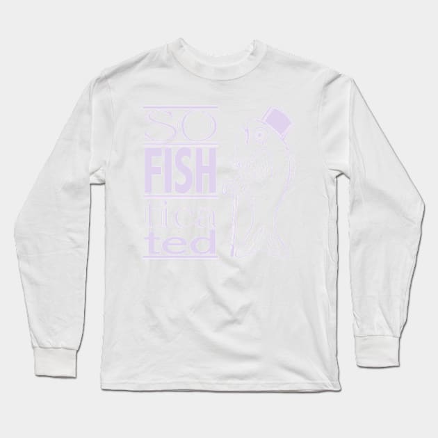 So Fish ticated (light on dark) Long Sleeve T-Shirt by ElephantShoe